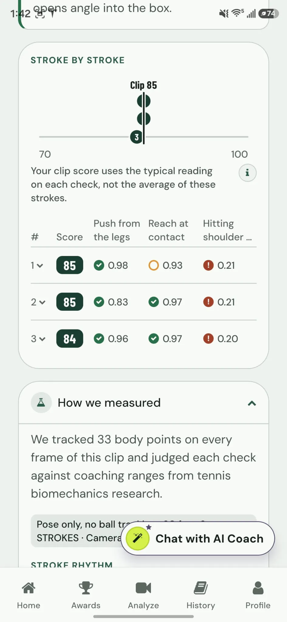 Match Point AI 截图 4