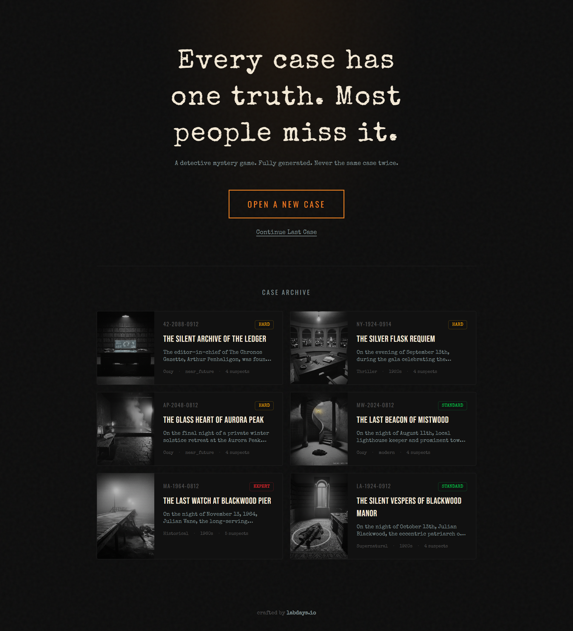 Case Files gallery image