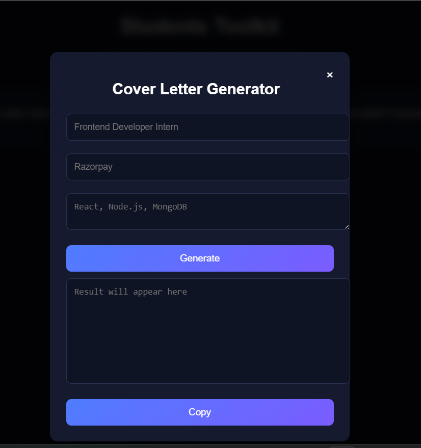 Fresher Toolkit - Main product screenshot demonstrating key features and user interface