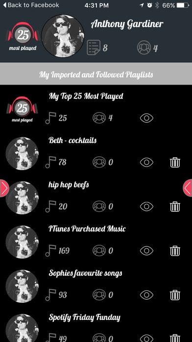 25 Most Played gallery image