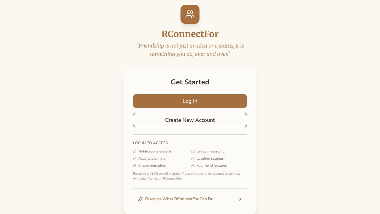 RConnectFor - Main product screenshot demonstrating key features and user interface