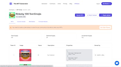 The NFT Generator gallery image