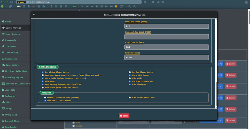 Social Browser screenshot 4