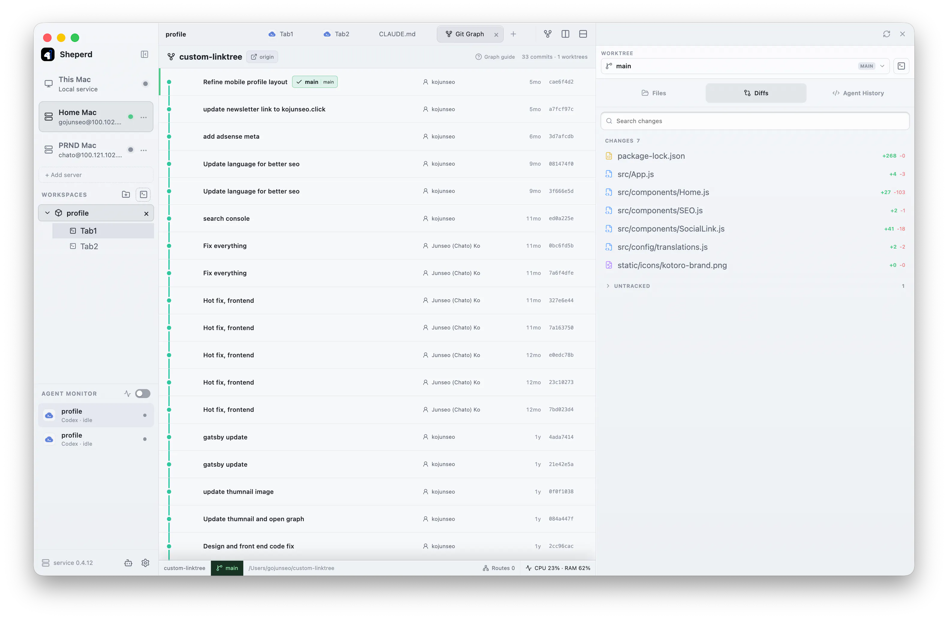 Shepherd Terminal screenshot 5