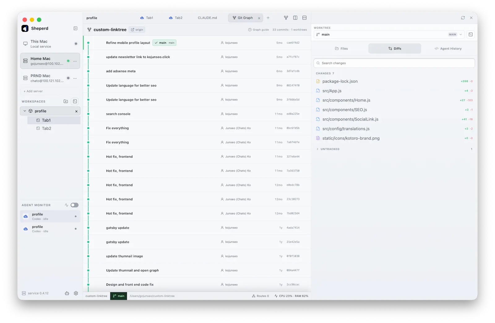 Shepherd Terminal screenshot 5