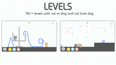 Brain Pets - Cat vs Dog (Puzzle Games) gallery image