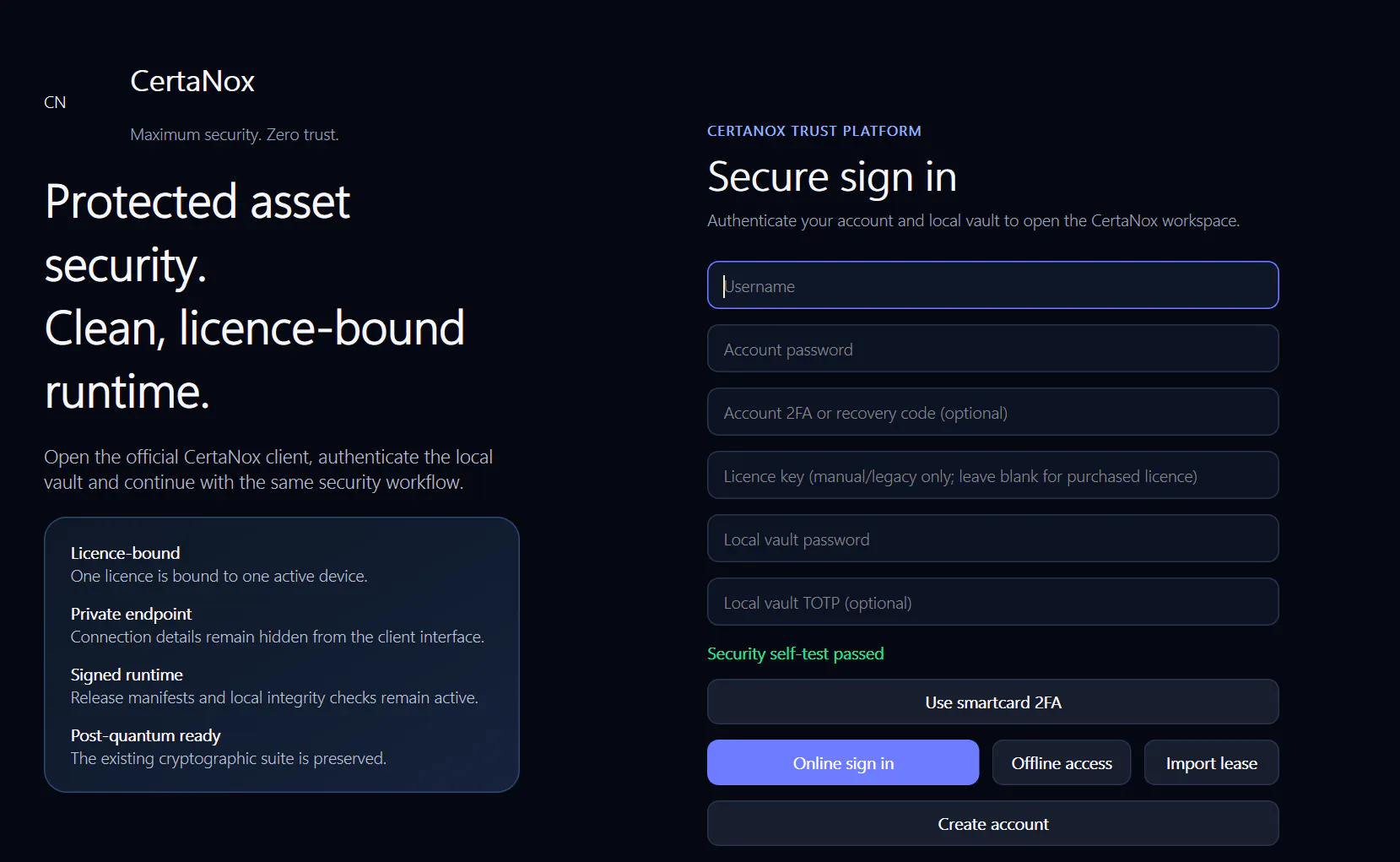 CertaNox · Digital Trust Infrastructure gallery image