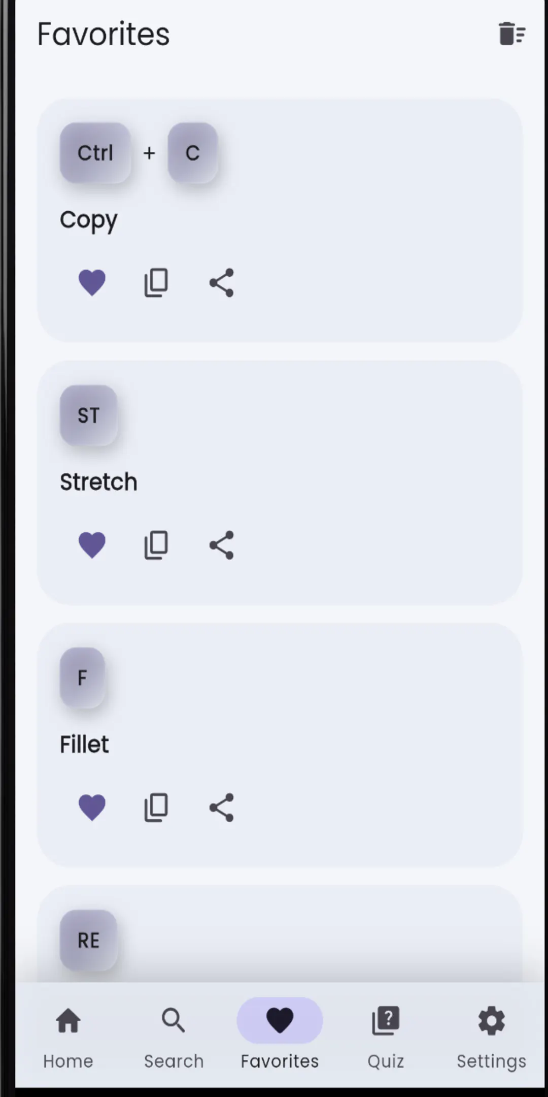 Shortcut Keys Hub screenshot