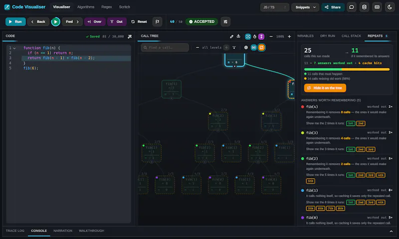 Code Visualiser screenshot 4