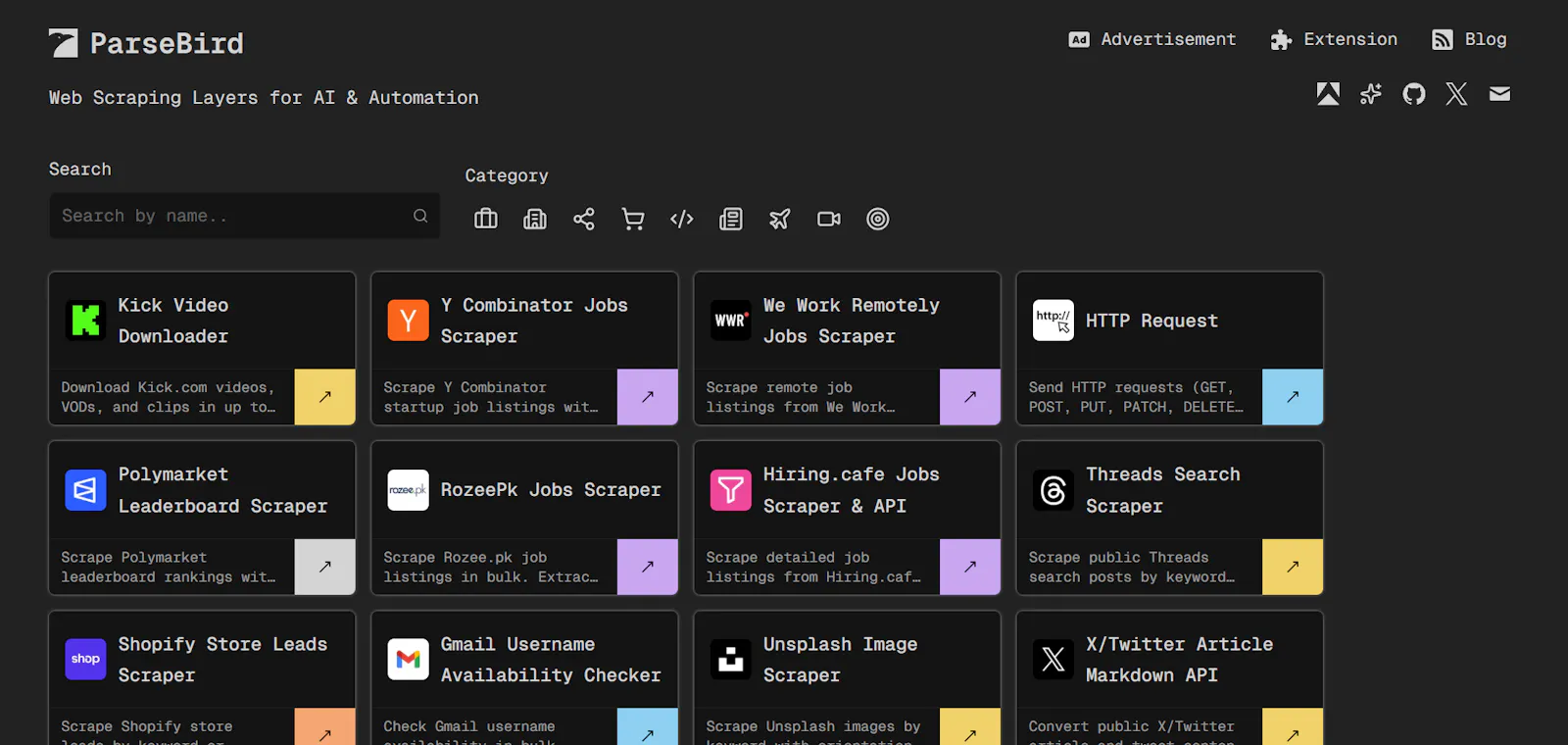 ParseBird screenshot 1