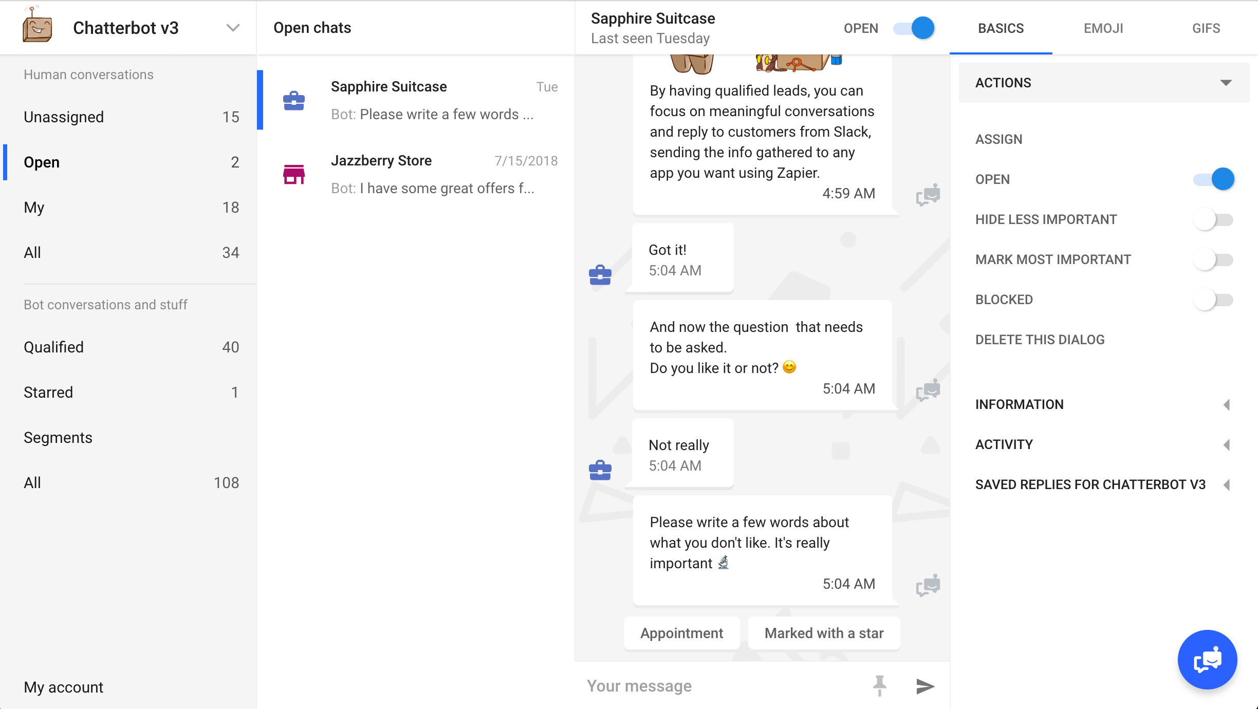Chatterbot gallery image