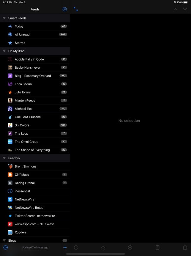 NetNewsWire for iOS gallery image