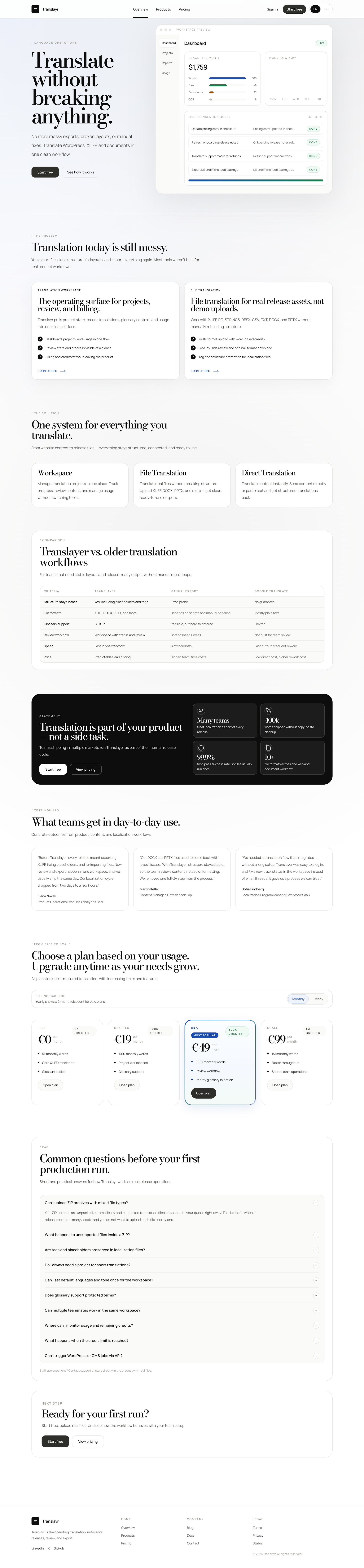 Translayr gallery image