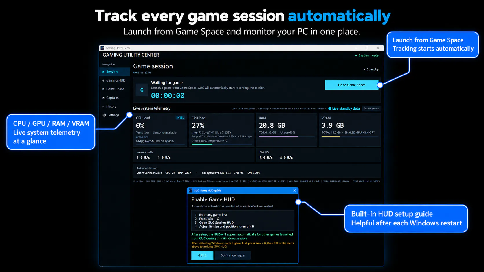Gaming Utility Center v1.2.2 gallery image