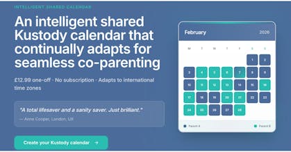 Kustody Calendar gallery image