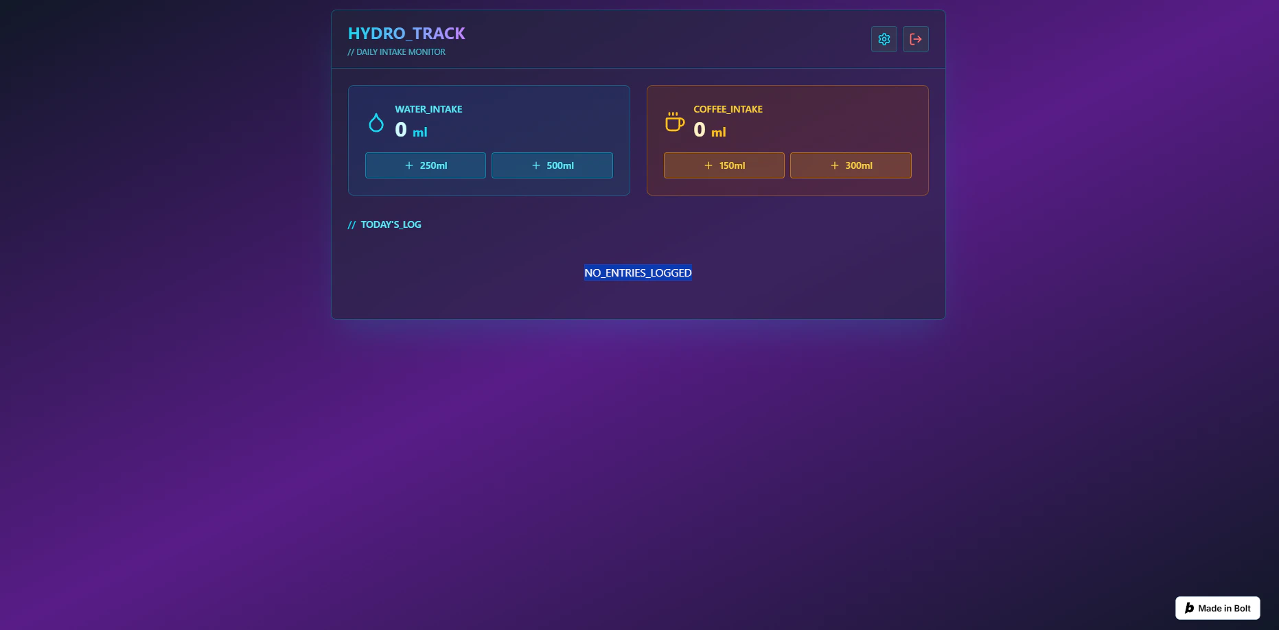 HYDRO_TRACK: Cyberpunk Hydration