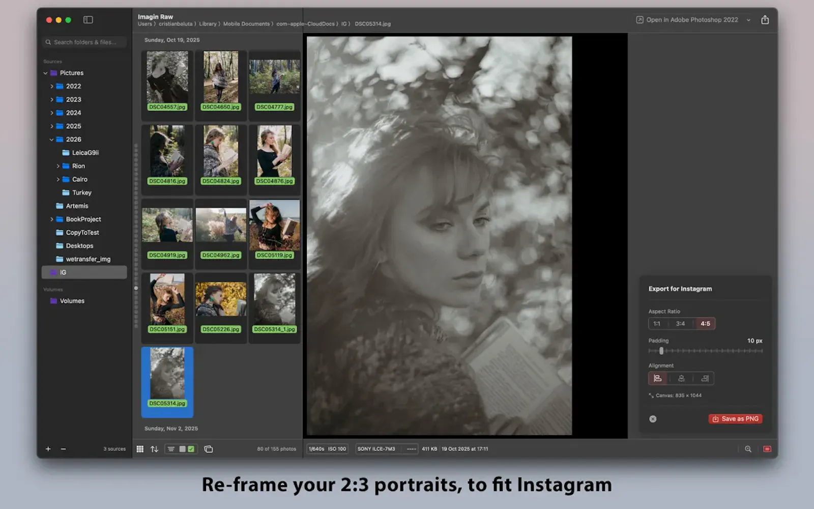 Imagin RAW screenshot 7