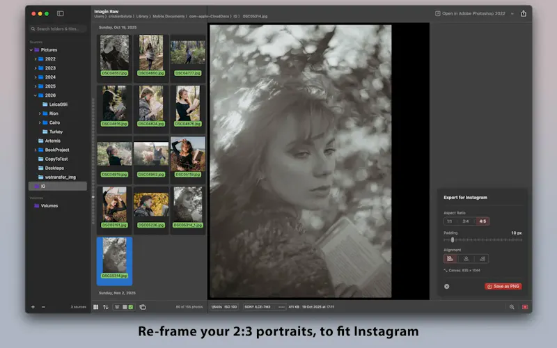 Imagin RAW screenshot 7
