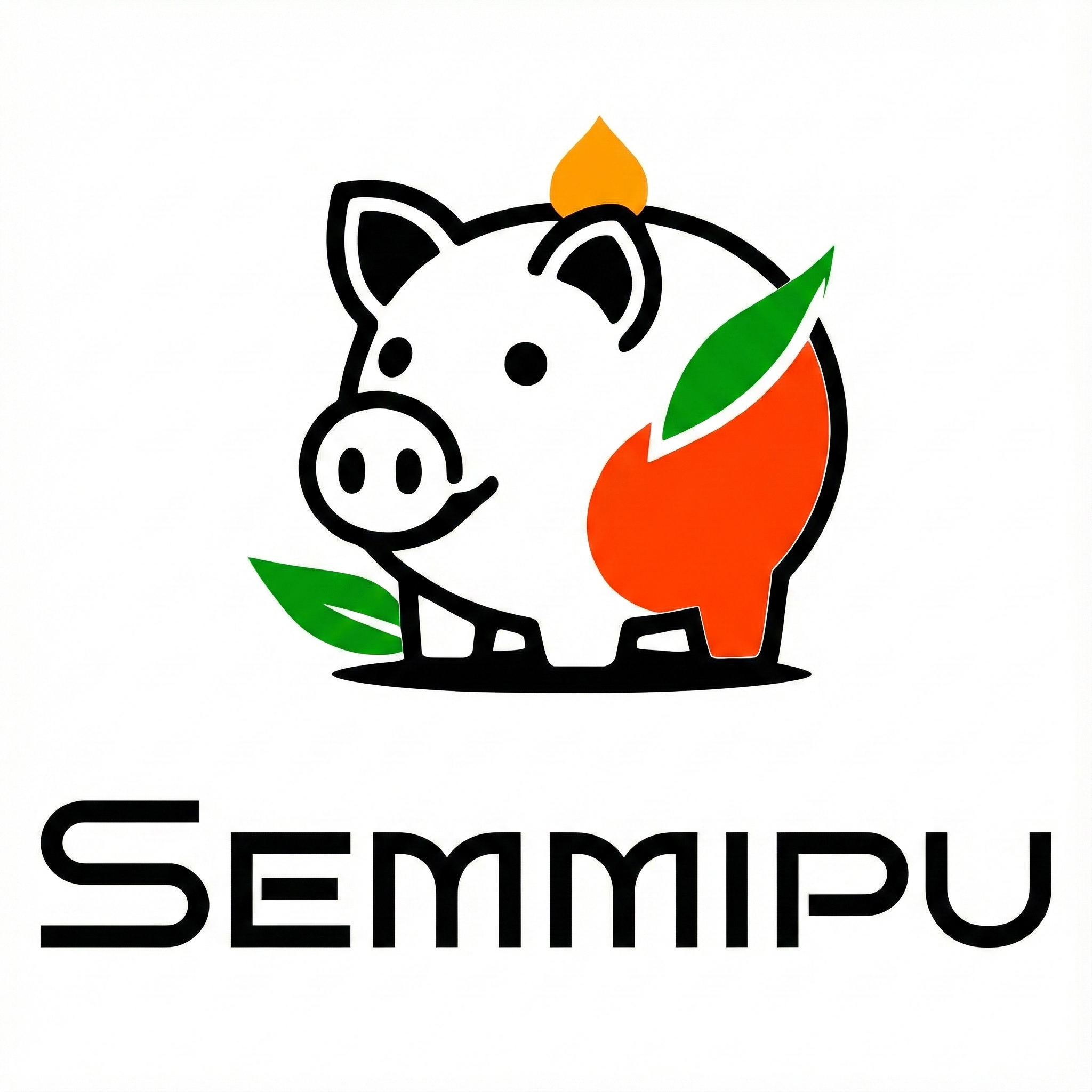Semmipu - Product Hunt launch logo and brand identity