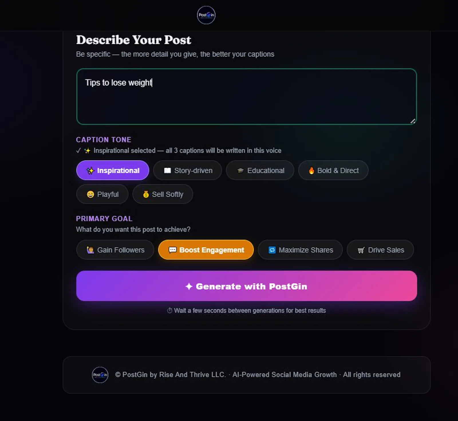 PostGin screenshot 5