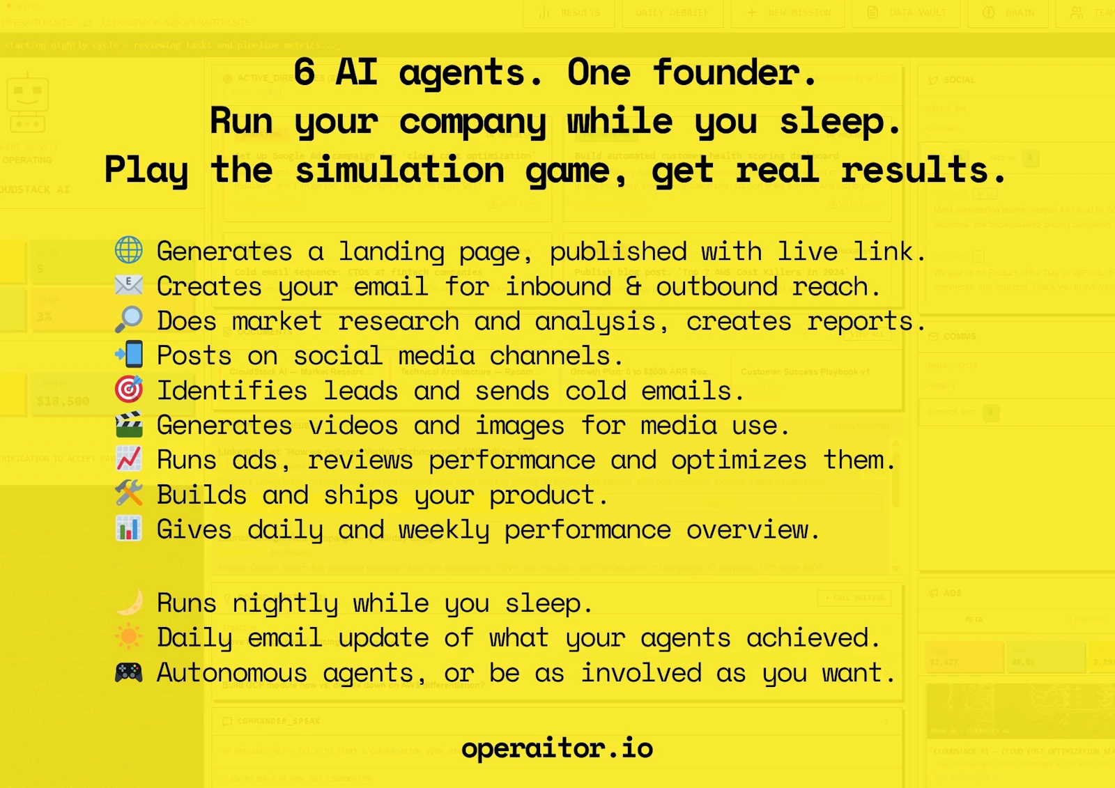 Operaitor.io screenshot 17