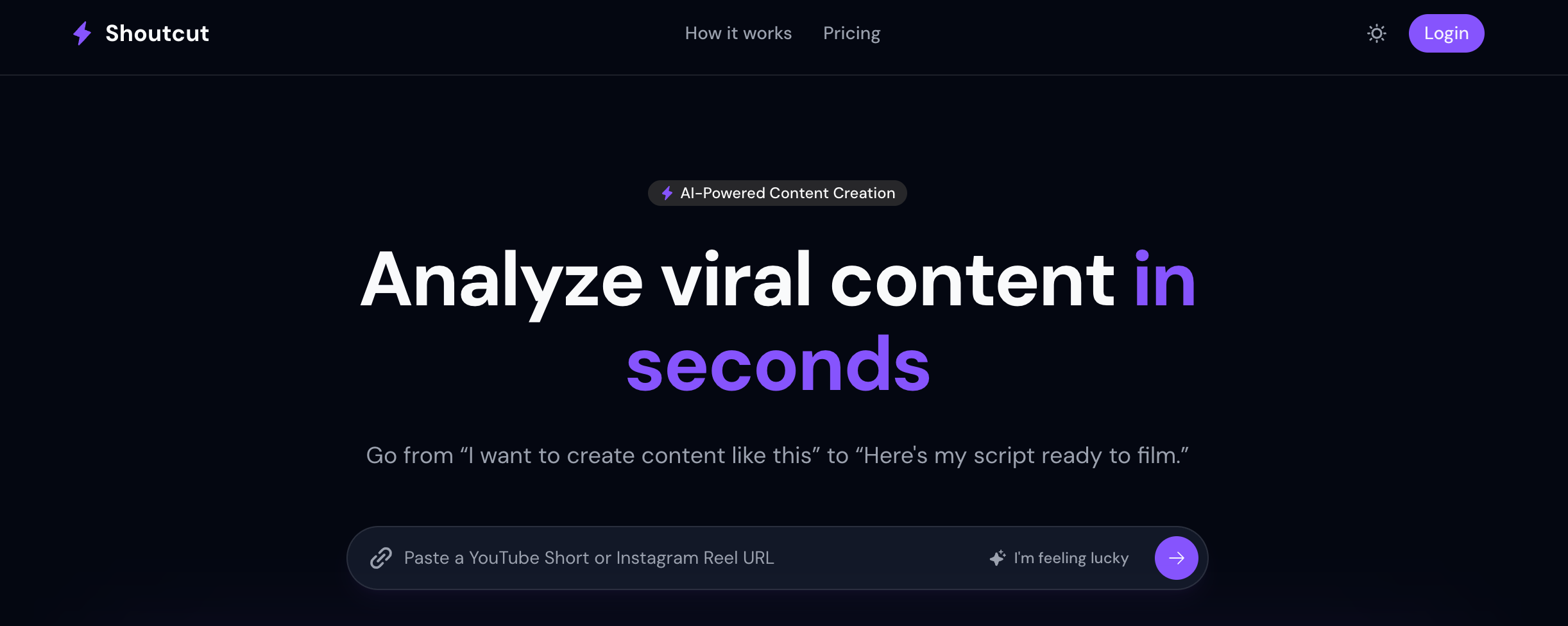 Shoutcut gallery image