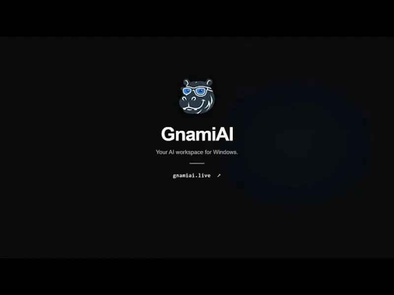 GnamiAI screenshot 1 (video preview)