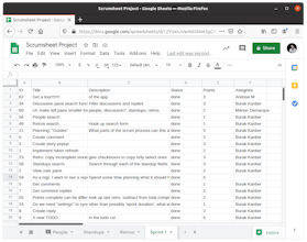 Scrumsheet gallery image