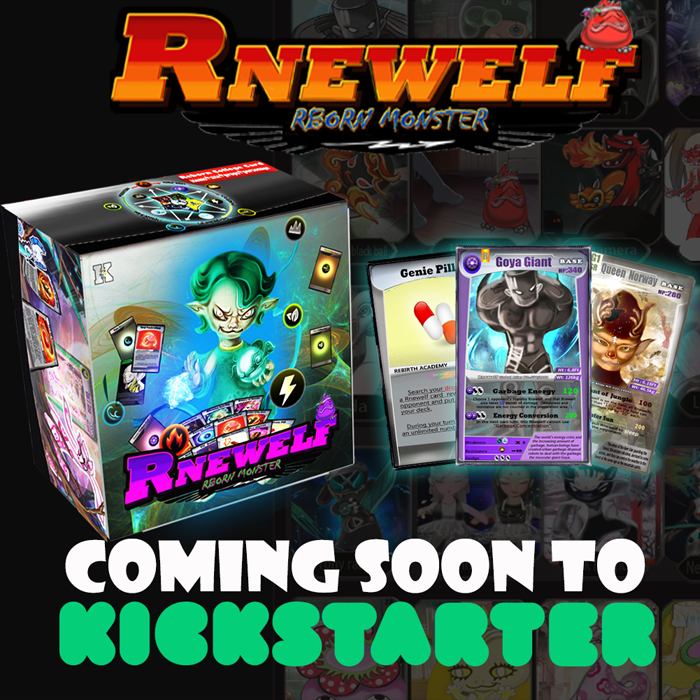 PET RNEWELF Monster TCG Mago di rianimazione