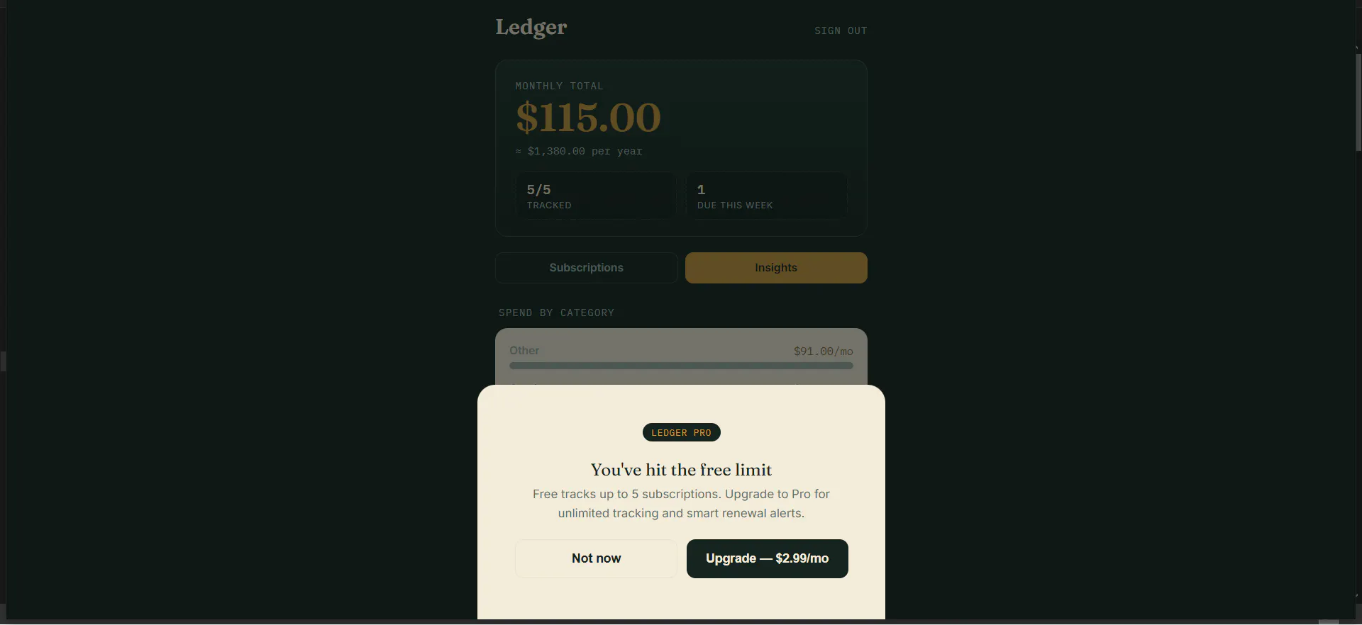 Ledger gallery image