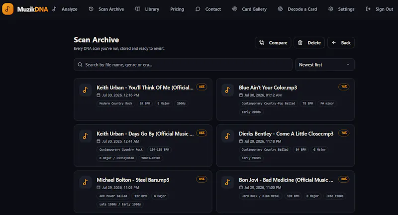 MuzikDNA screenshot 10