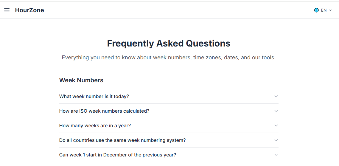 HourZone.io gallery image