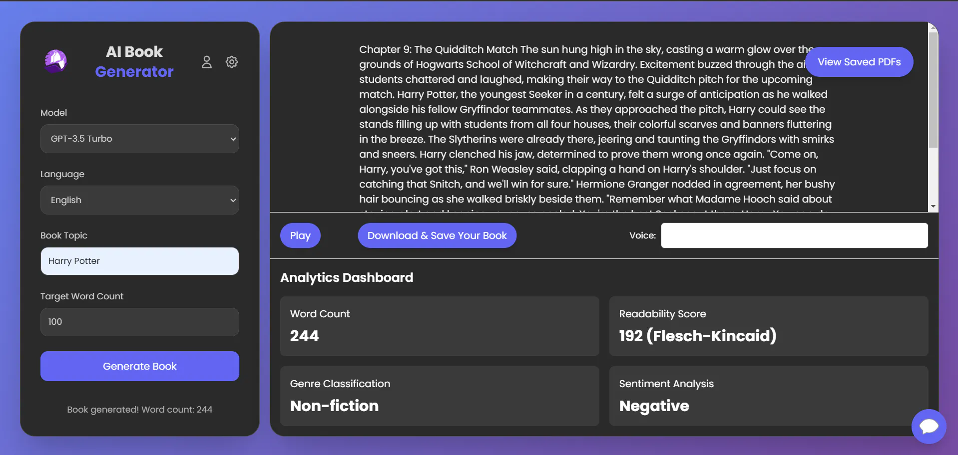 tryBookAI - AI-Powered Book Generation gallery image