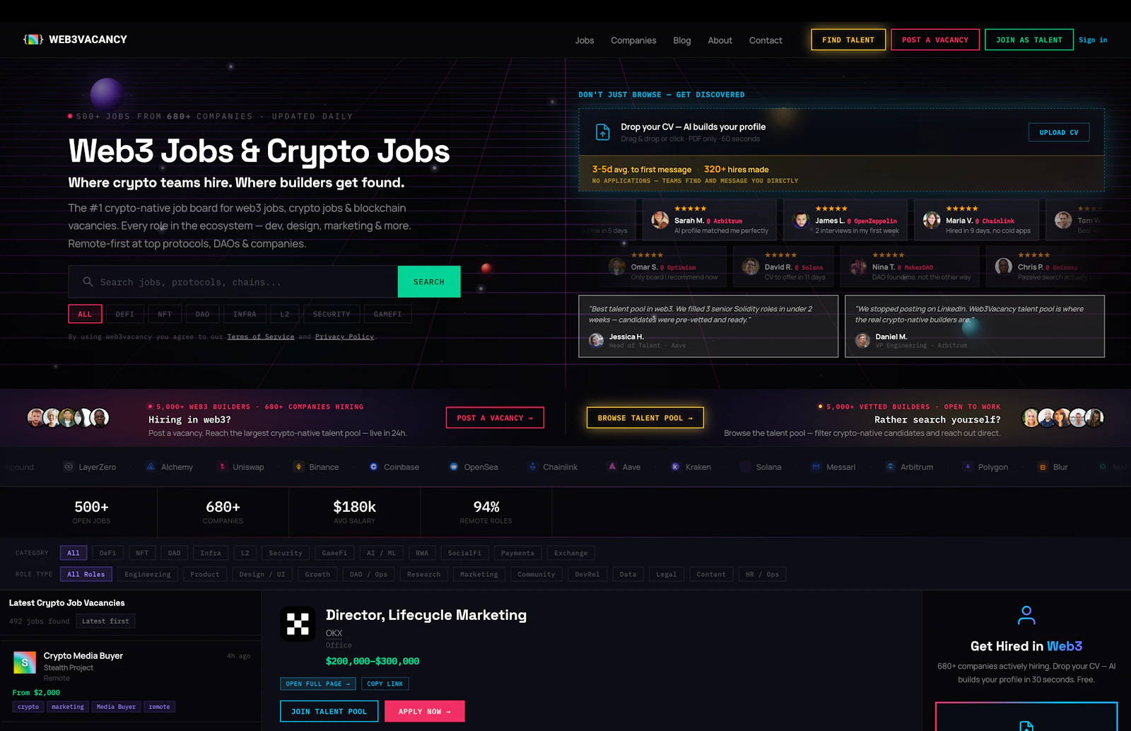 web3vacancy screenshot 1