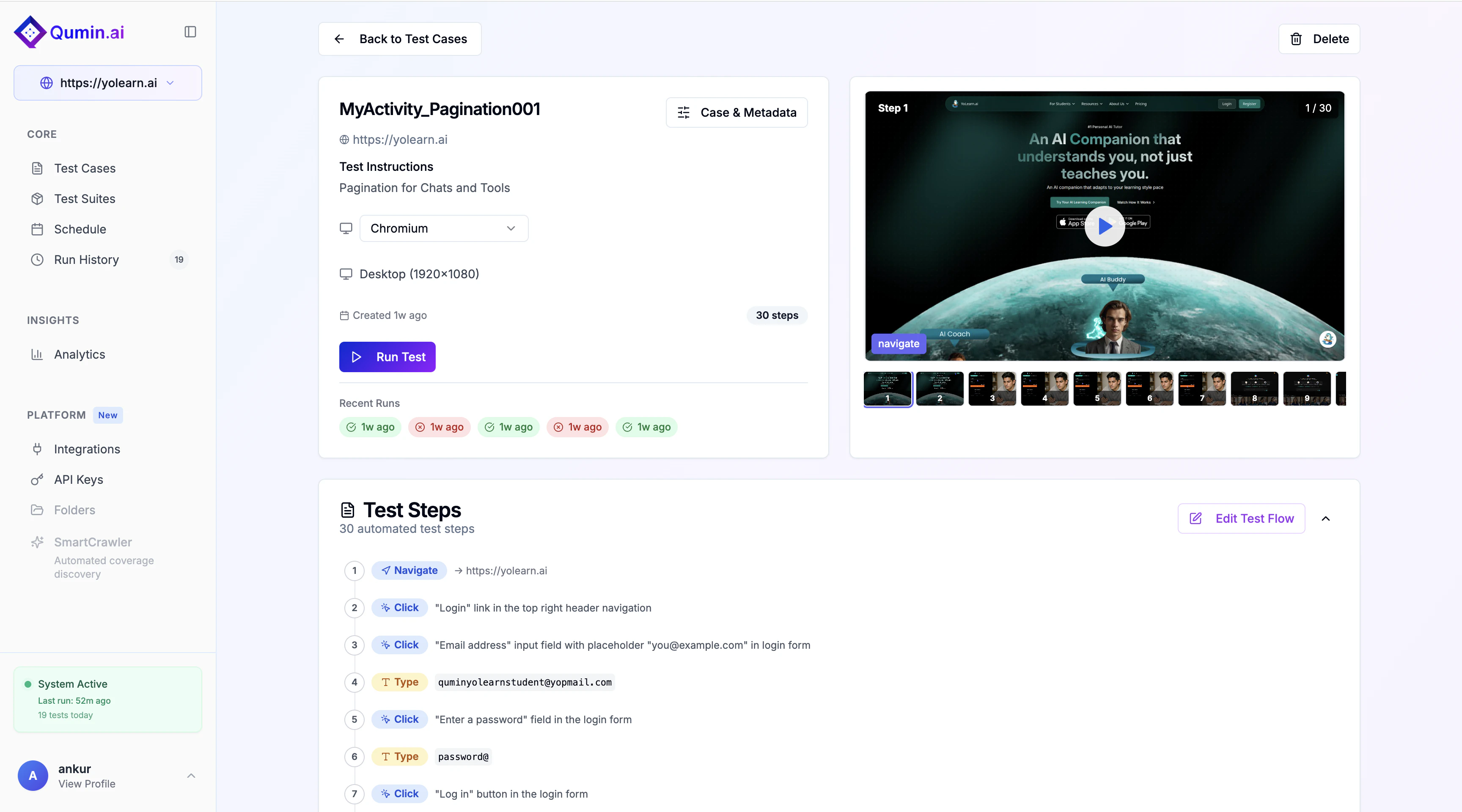 Qumin.ai screenshot 2