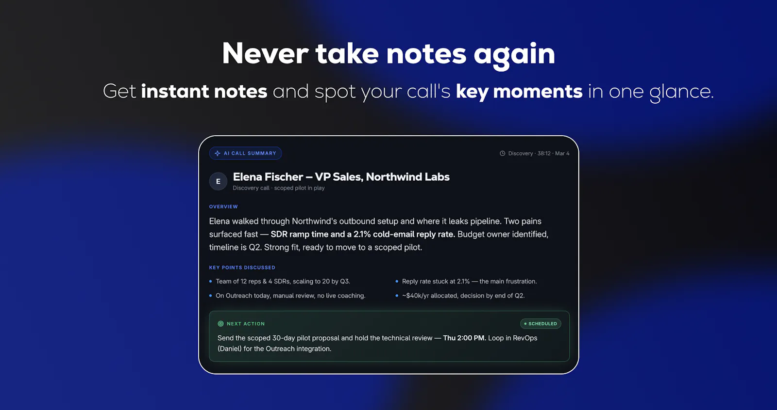 SalesWhisperer.io screenshot 2