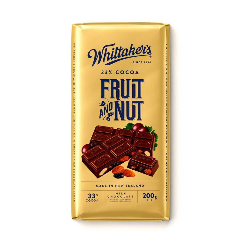 Whittakers Fruit & Nut Bar media 1