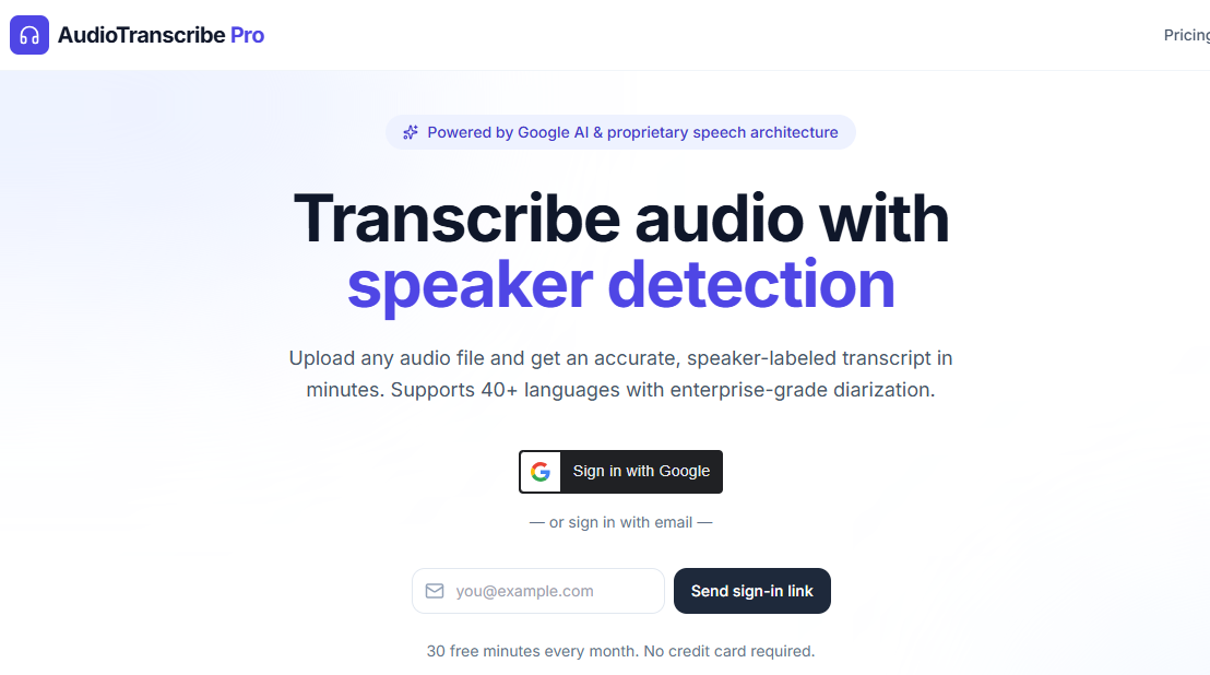 AudioTranscribePro gallery image