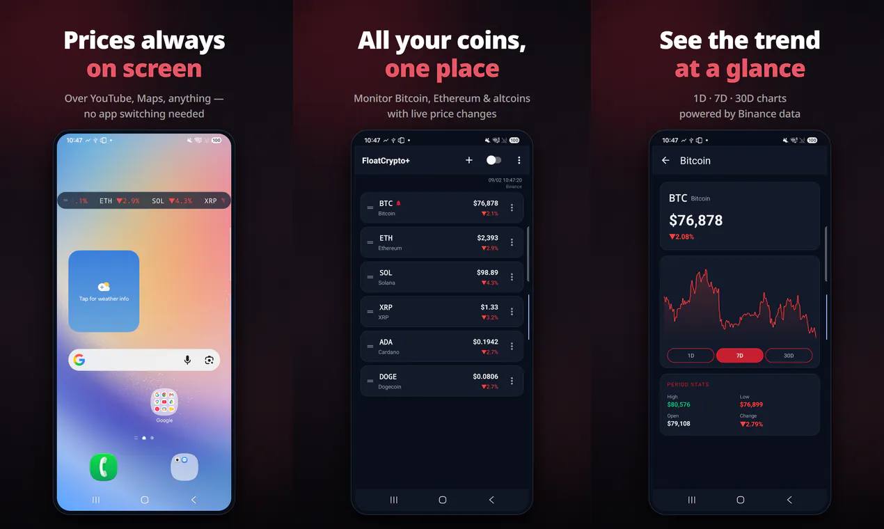 FloatCrypto+ gallery image