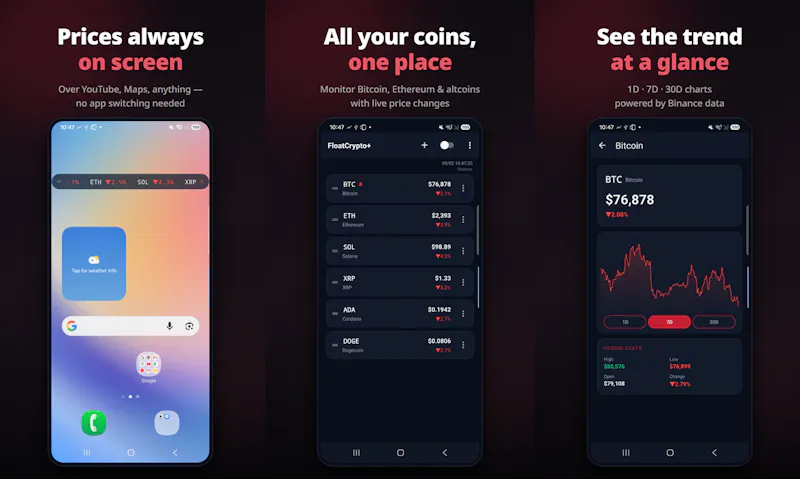 FloatCrypto+ screenshot 5