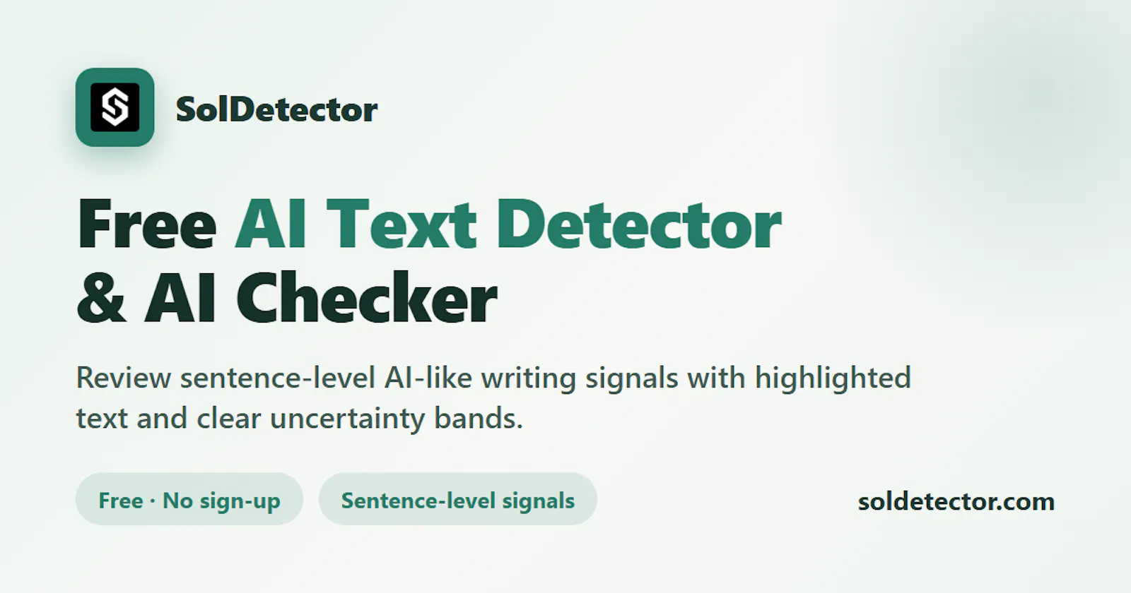 SolDetector screenshot 1