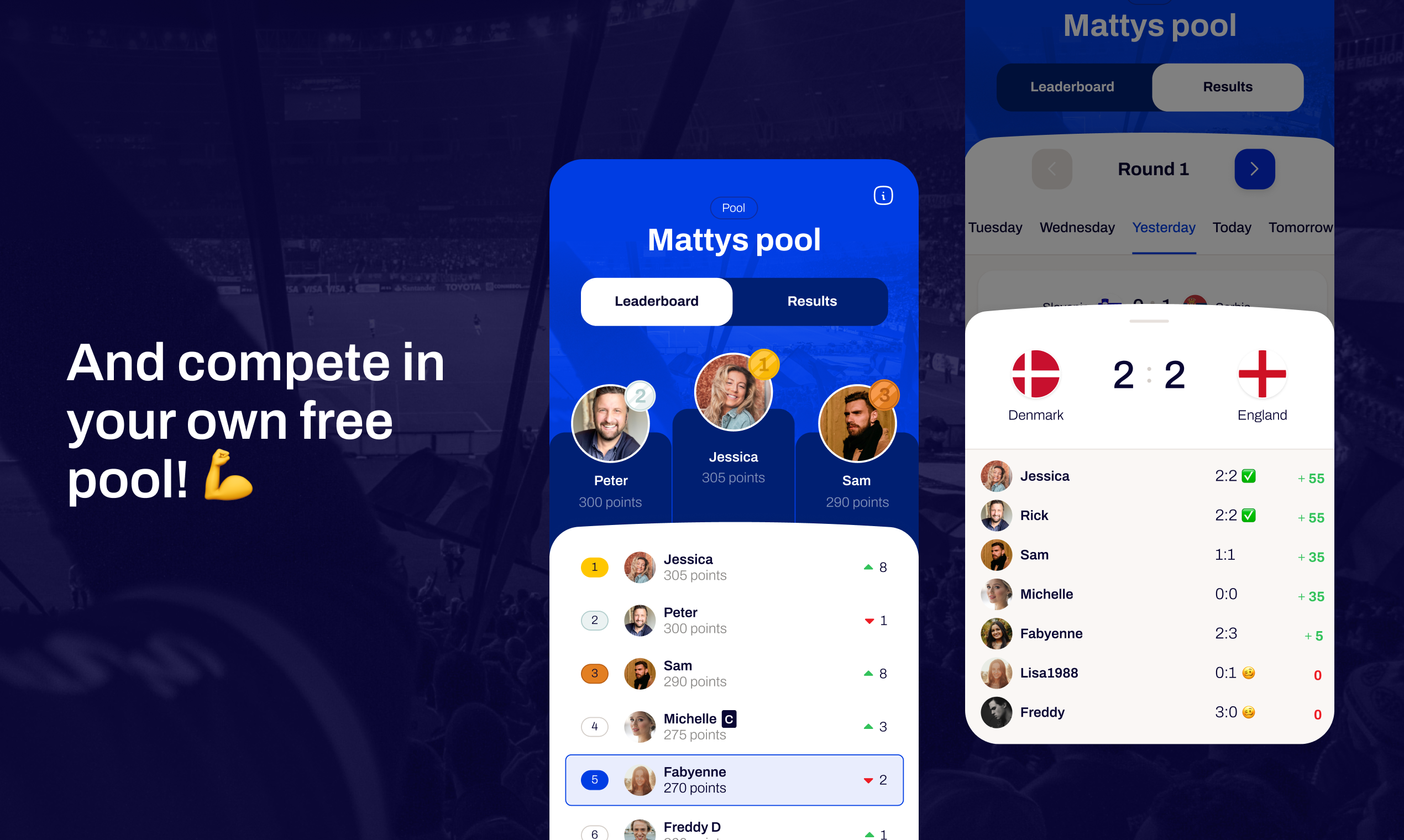 Ceza - Euro 2024 tahmin edin ve arkadaşlarınızla ücretsiz rekabet edin! medya 4