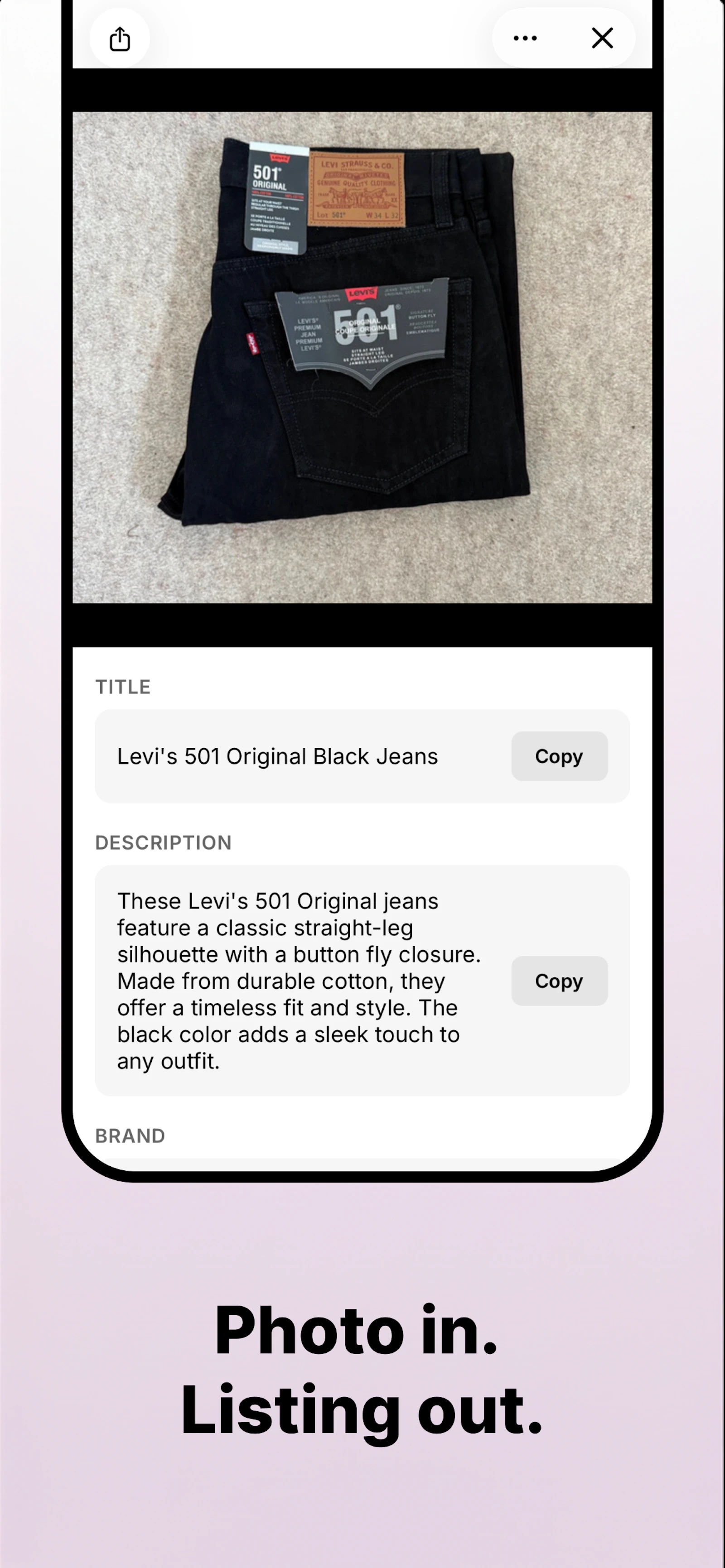 Sell AI — Snap, List, Sold screenshot 5