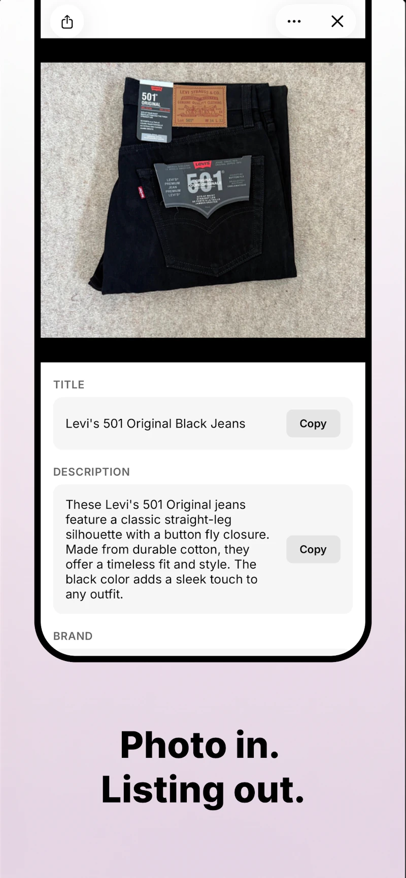 Sell AI — Snap, List, Sold screenshot 5