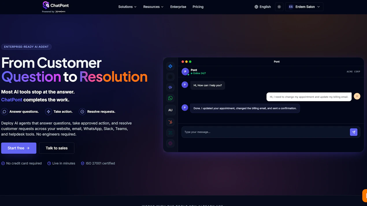 ChatPont product