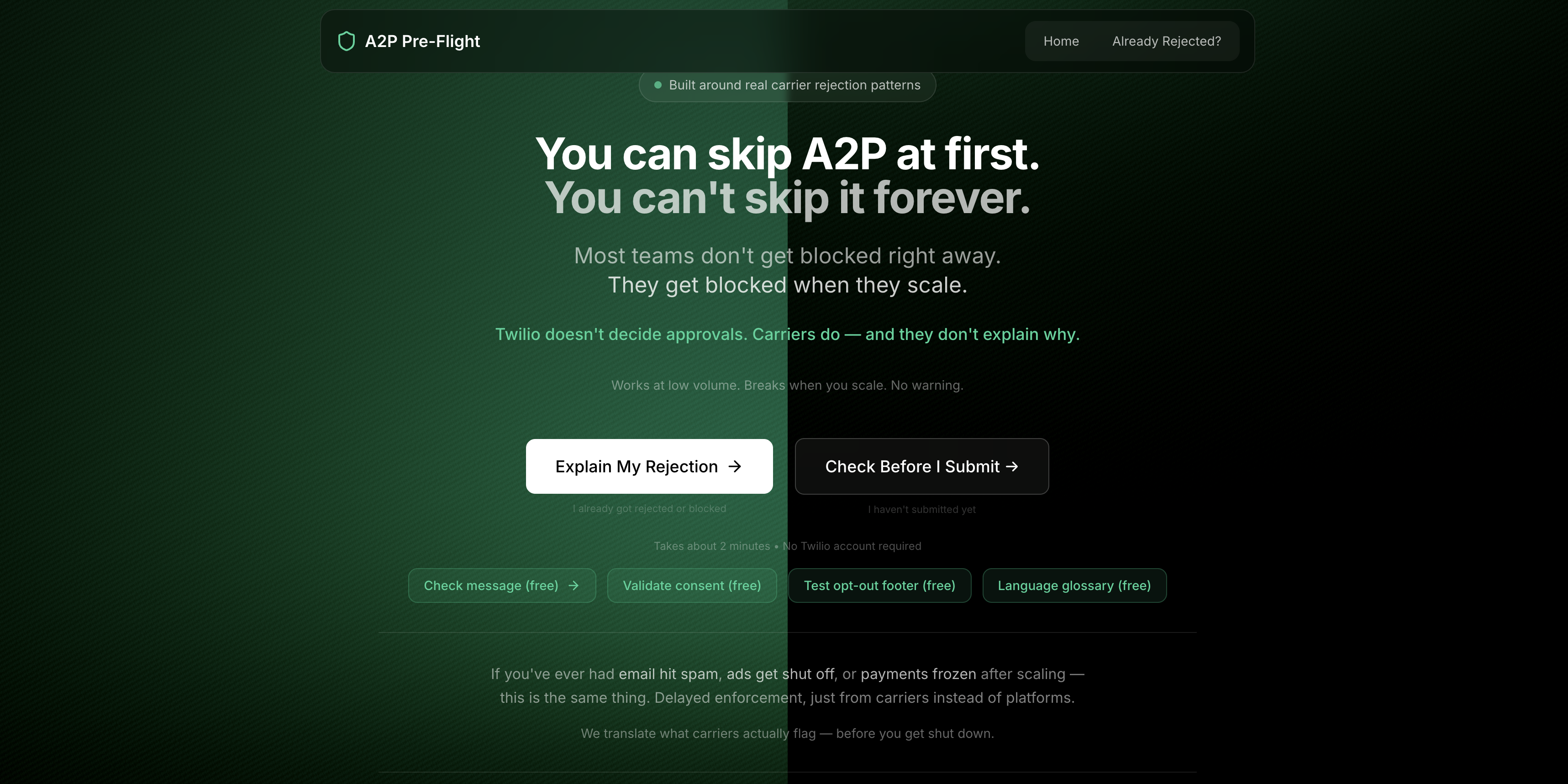 A2P Pre-Flight gallery image