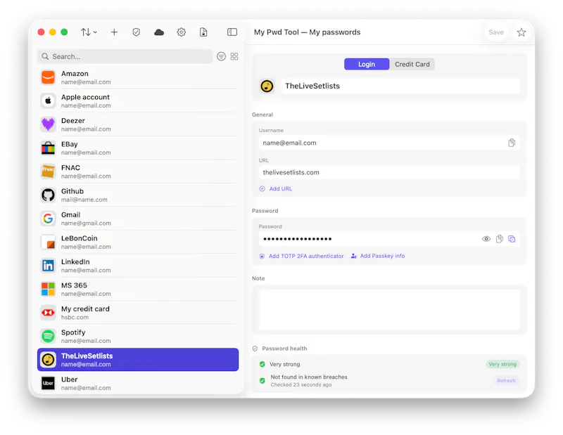 MyPwdTool screenshot 3