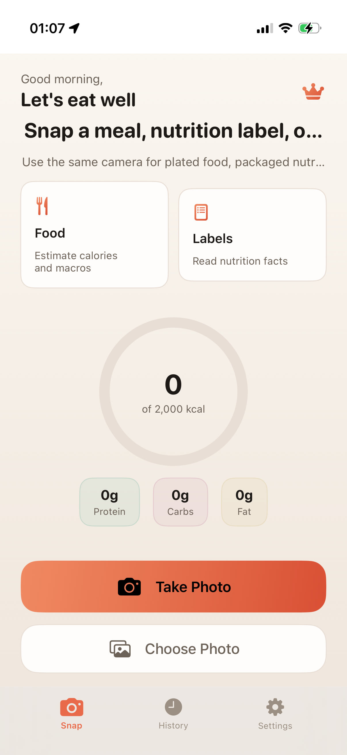 MiruAI: Nutrition Guide from Your Camera gallery image