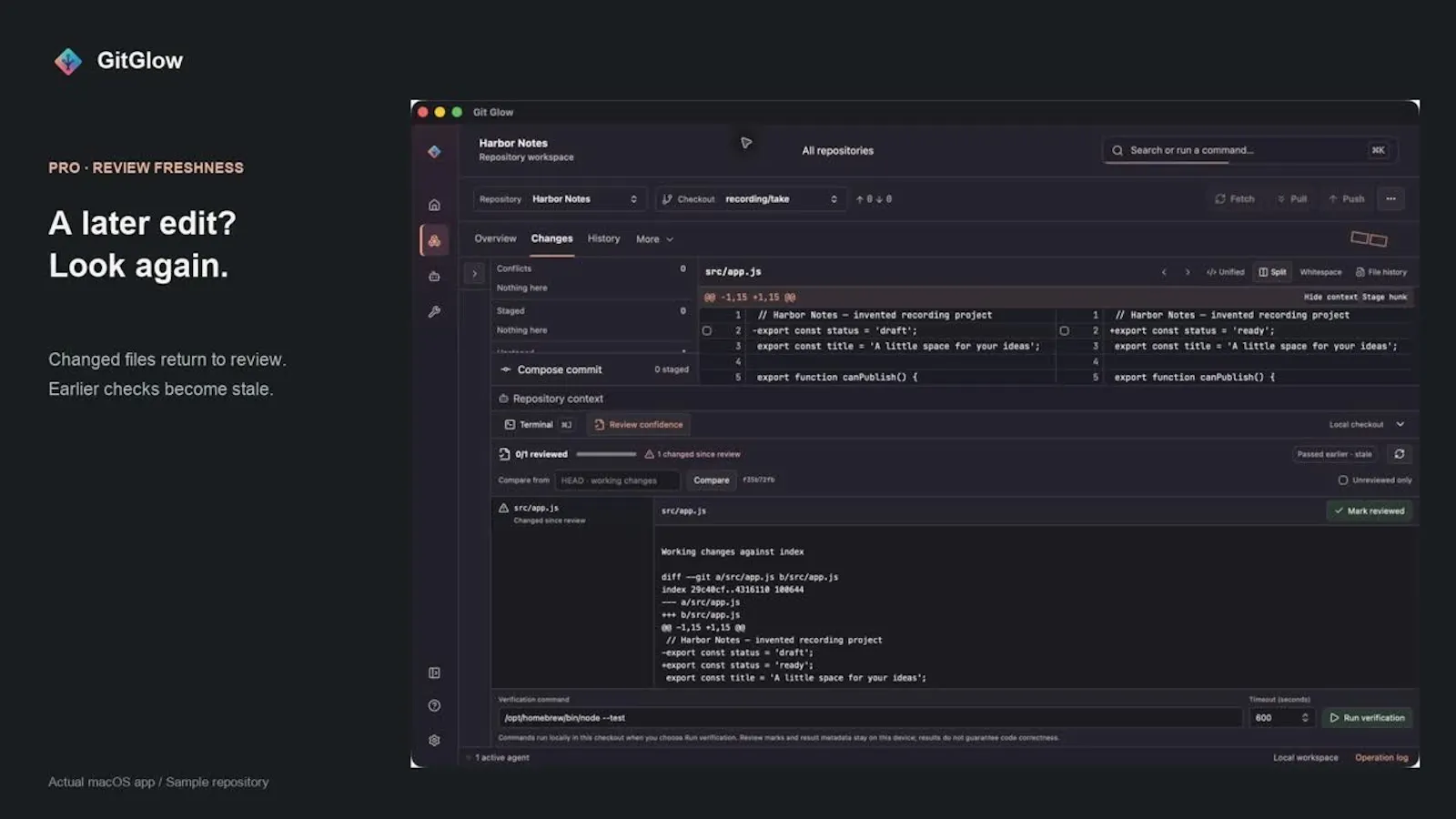 GitGlow screenshot 1 (video preview)