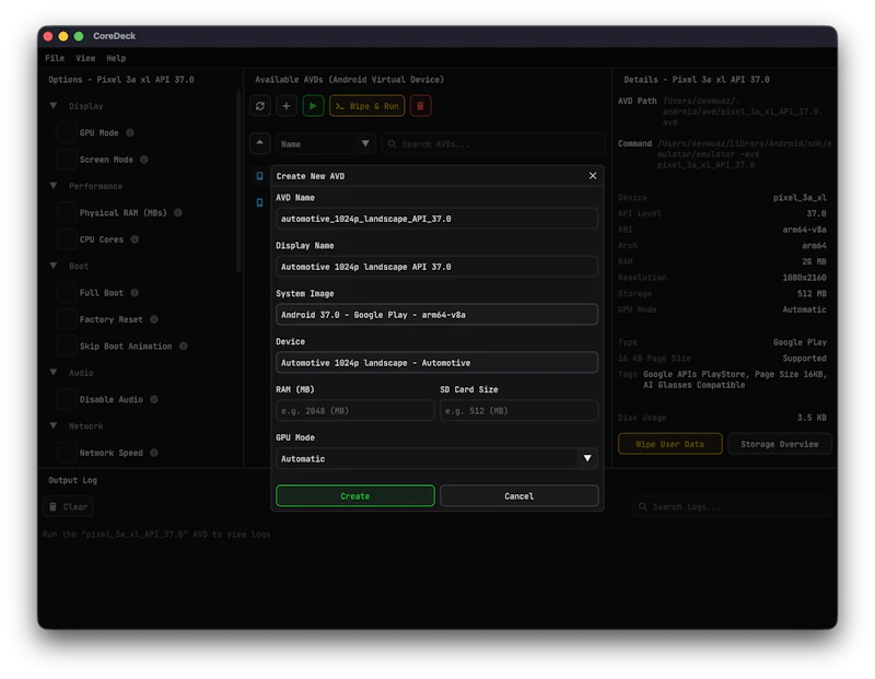 CoreDeck screenshot 3
